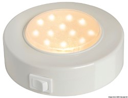 Batisystem Sun reflector ABS alb 10 LED-uri
